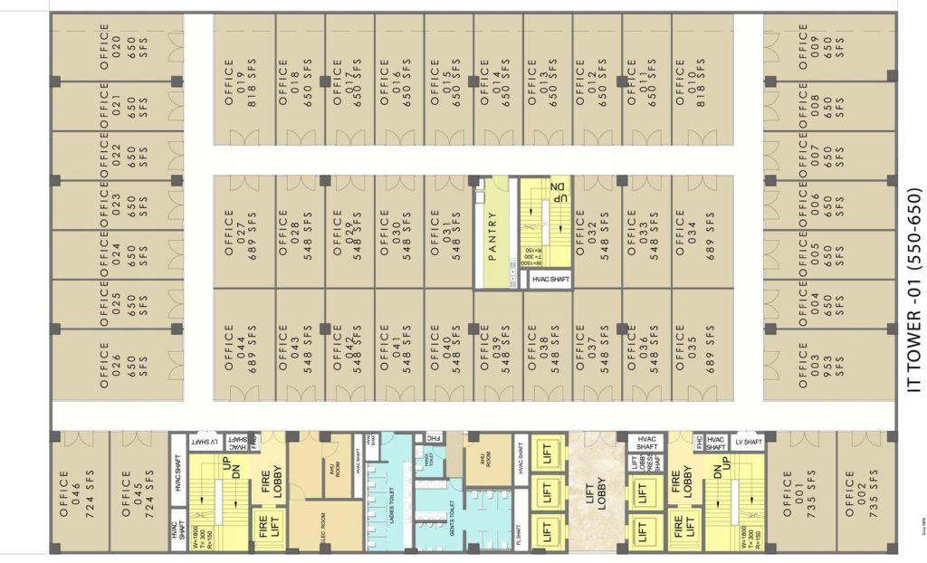 Golden Grande FIRST FLOOR Plan